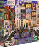 Magical Amsterdam - Anisa Makhoul | Eeboo | 1000 Pieces | Jigsaw Puzzle - Puzzles +