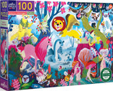 Magical Creatures | Eeboo | 100 Pieces | Jigsaw Puzzle - Puzzles +