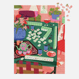 Mahjong Social | Galison | 1000 Pieces | Jigsaw Puzzle - Puzzles +
