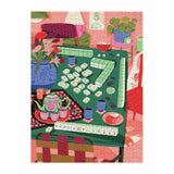 Mahjong Social | Galison | 1000 Pieces | Jigsaw Puzzle - Puzzles +
