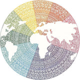 Mandala - Circle Of Colours | Ravensburger | 500 Pieces | Circular Jigsaw Puzzle - Puzzles +