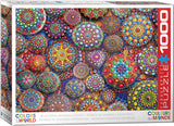 Mandala Stones | Colours Of The World | Eurographics | 1000 Pieces | Jigsaw Puzzle - Puzzles +