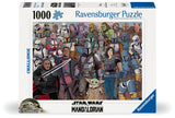 Mandolorian Challenge | Star Wars | Ravensburger | 1000 Pieces | Jigsaw Puzzle - Puzzles +