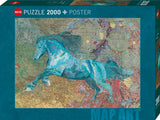 Map Horse - Map Art | Matthew Cusick | Heye | 2000 Pieces | Jigsaw Puzzle - Puzzles +