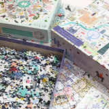 Map Of London - Josie Shenoy | Gibsons | 1000 Pieces | Jigsaw Puzzle - Puzzles +