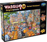 Market Meltdown! - Original No.38 | Wasgij? | Holdson | 1000 Pieces | Jigsaw Puzzle - Puzzles +