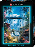 Markets District - Future Cities | Gal Barkan | Heye | 1000 Pieces | Jigsaw Puzzle - Puzzles +