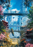 Markets District - Future Cities | Gal Barkan | Heye | 1000 Pieces | Jigsaw Puzzle - Puzzles +