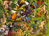 Marvellous Menagerie | Ravensburger | 200 XXL Pieces | Jigsaw Puzzle - Puzzles +