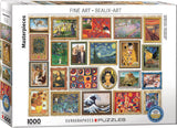 Masterpieces | Fine Art Collection | Eurographics | 1000 Pieces | Jigsaw Puzzle - Puzzles +