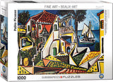 Mediterranean Landscape - Pablo Picasso | Fine Art Collection | Eurographics | 1000 Pieces | Jigsaw Puzzle - Puzzles +