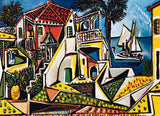 Mediterranean Landscape - Pablo Picasso | Fine Art Collection | Eurographics | 1000 Pieces | Jigsaw Puzzle - Puzzles +