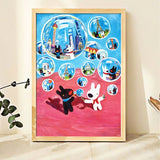 Memories of time - Gaspard et Lisa | Botop Blackcard | 300 Pieces | Jigsaw Puzzle - Puzzles +
