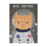 Meow Armstrong - Nia Gould | Happily | 99 Pieces | Mini Jigsaw Puzzle - Puzzles +