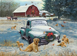 Merry Christmas - Greg Giordano | Cobble Hill | 1000 Pieces | Jigsaw Puzzle - Puzzles +