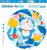 Merry Haven - Doraemon | Botop | 1000 Pieces | Circular Jigsaw Puzzle - Puzzles +