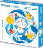 Merry Haven - Doraemon | Botop | 1000 Pieces | Circular Jigsaw Puzzle - Puzzles +