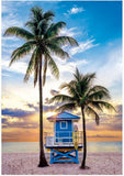 Miami Beach | Clementoni | 500 Pieces | Jigsaw Puzzle - Puzzles +