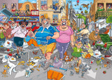 Middle Aisle Madness! - Original No.46 | Wasgij? | Holdson | 1000 Pieces | Jigsaw Puzzle - Puzzles +