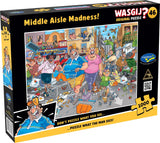 Middle Aisle Madness! - Original No.46 | Wasgij? | Holdson | 1000 Pieces | Jigsaw Puzzle - Puzzles +