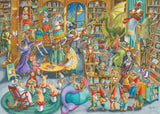 Midnight At The Library | Ravensburger | 1000 Pieces | Jigsaw Puzzle - Puzzles +