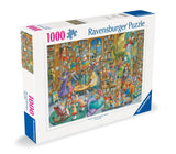 Midnight At The Library | Ravensburger | 1000 Pieces | Jigsaw Puzzle - Puzzles +