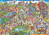 Midsummer Mayhem - Jokesaws | Phil Dobson | Gibsons | 1000 Pieces | Jigsaw Puzzle - Puzzles +
