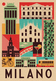 Milan - Style In The City | Clementoni | 1000 Pieces | Jigsaw Puzzle - Puzzles +