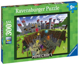 Minecraft Cutaway | Ravensburger | 300 XXL Pieces | Jigsaw Puzzle - Puzzles +