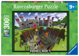 Minecraft Cutaway | Ravensburger | 300 XXL Pieces | Jigsaw Puzzle - Puzzles +
