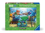 Minecraft Mosaic | Ravensburger | 1000 Pieces | Jigsaw Puzzle - Puzzles +
