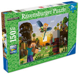 Minecraft | Ravensburger | 150 XXL Pieces | Jigsaw Puzzle - Puzzles +