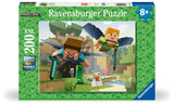Minecraft | Ravensburger | 200 XXL Pieces | Jigsaw Puzzle - Puzzles +