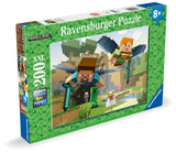 Minecraft | Ravensburger | 200 XXL Pieces | Jigsaw Puzzle - Puzzles +