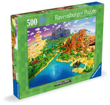 Minecraft | Ravensburger | 500 Pieces | Jigsaw Puzzle - Puzzles +