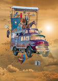 Mobile Home - Fly High! | Nathalie Bräutigam | Heye | 1000 Pieces | Jigsaw Puzzle - Puzzles +
