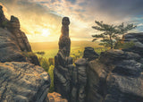 Monolith Elbe Sandstone Mountains - Deutschland Collection | Ravensburger | 1000 Pieces | Jigsaw Puzzle - Puzzles +