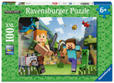 Monster Minecraft | Ravensburger | 100 XXL Pieces | Jigsaw Puzzle - Puzzles +