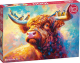 Moo-sic In The Air | CherryPazzi | 1000 Pieces | Jigsaw Puzzle - Puzzles +
