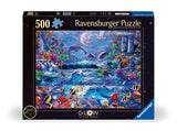 Moonlit Magic | Star Line | Ravensburger | 500 Pieces | Jigsaw Puzzle | Glow In The Dark - Puzzles +