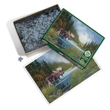 Moose Lake - Douglas Laird | Cobble Hill | 1000 Pieces | Jigsaw Puzzle - Puzzles +
