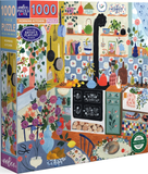 Morning Kitchen - Flora Waycott | Eeboo | 1000 Pieces | Jigsaw Puzzle - Puzzles +