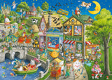 Mother Gooseville | Ravensburger | 1000 Pieces | Jigsaw Puzzle - Puzzles +