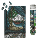 Mount Rainier National Park | Kendra VanDruff | Micro Puzzles | 150 Pieces | Micro Jigsaw Puzzle - Puzzles +