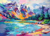 Mountain Lake | Cobble Hill | 1000 Pieces | Jigsaw Puzzle - Puzzles +
