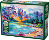Mountain Lake | Cobble Hill | 1000 Pieces | Jigsaw Puzzle - Puzzles +