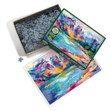 Mountain Lake | Cobble Hill | 1000 Pieces | Jigsaw Puzzle - Puzzles +
