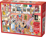 Museum Mischief | Doodletown | Cobble Hill | 1000 Pieces | Jigsaw Puzzle - Puzzles +