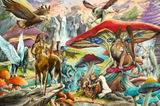 Mushrooms and Myths | Ravensburger | 5000 Pieces | Jigsaw Puzzle - Puzzles +