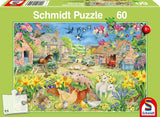 My Little Farm | Schmidt | 60 Pieces | Jigsaw Puzzle - Puzzles +